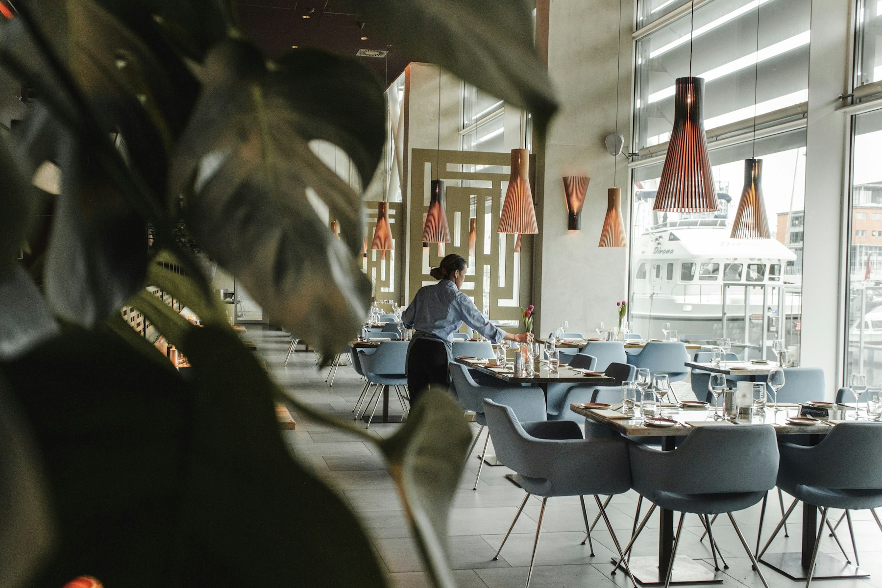 Restaurant dining room